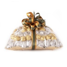 GODIVA SQUARE MEDIUM TREY WITH CHOCOLATE